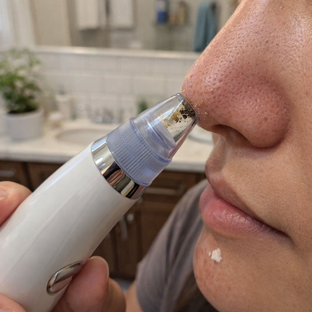 Derma black head suction tool